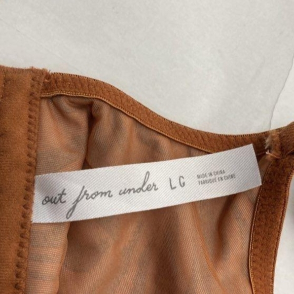 Brown and Black Zebra Print Crop Top Out From Urban Outfitters - Picture 2 of 5